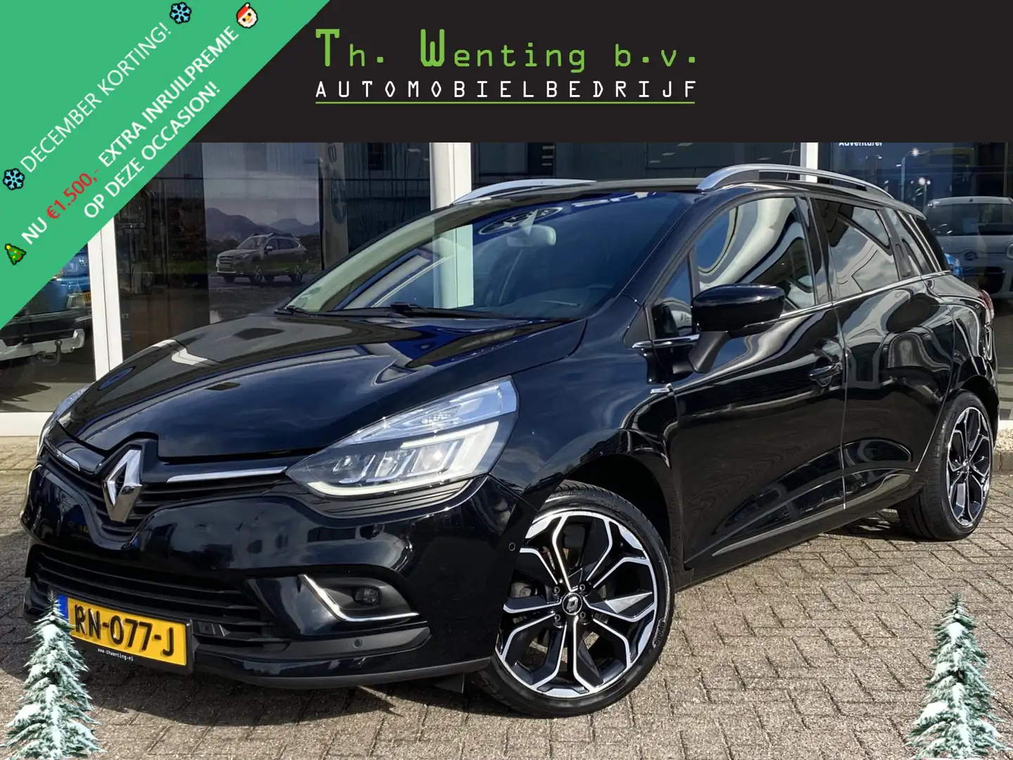 Renault Clio Estate 0.9 TCe Bose | Stoelverwarming voor | Achte Zwart - 1