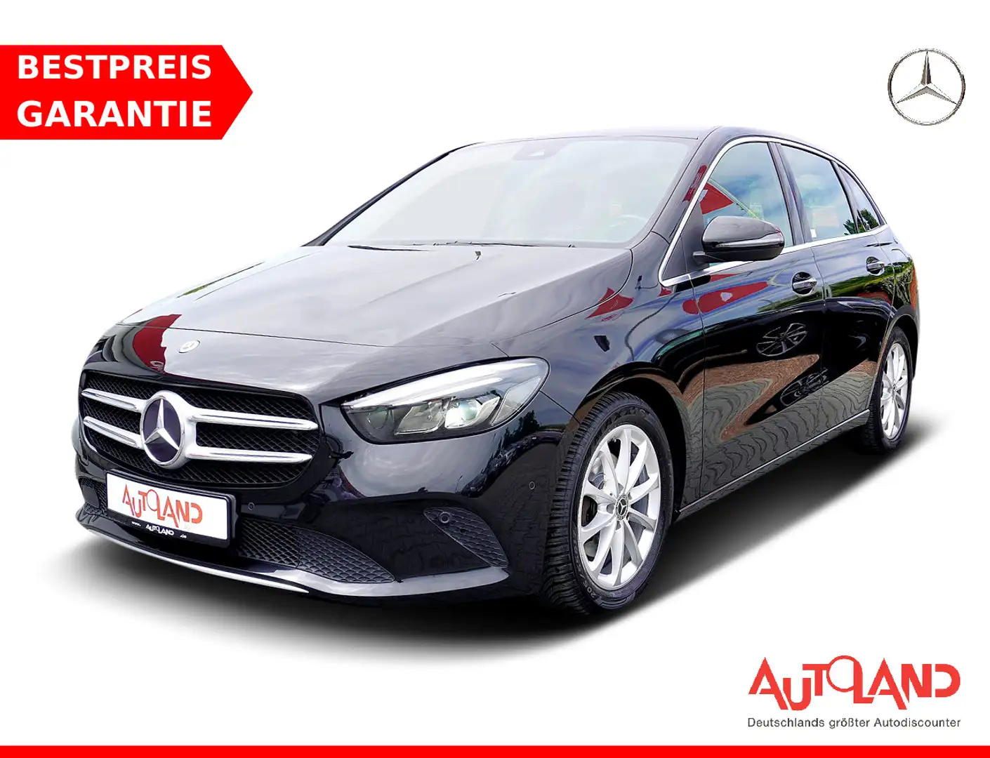 Mercedes-Benz B 200 B200 Progressive LED Navi Kamera MBUX Zwart - 1