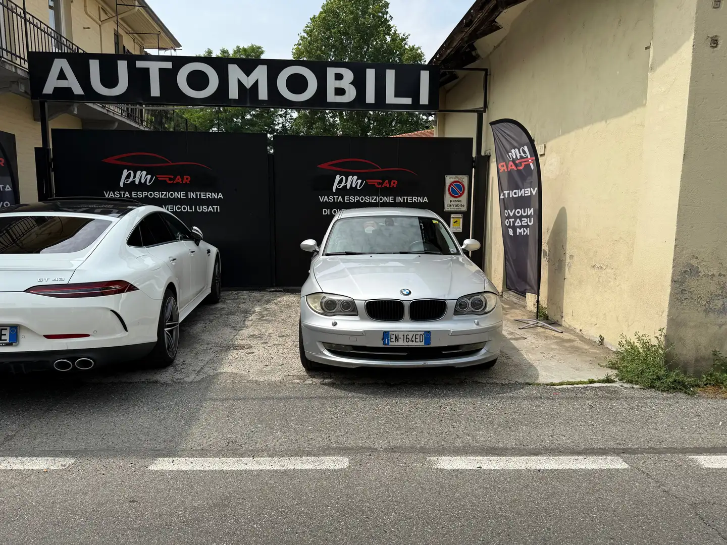 BMW 120 120d Attiva dpf Grigio - 1