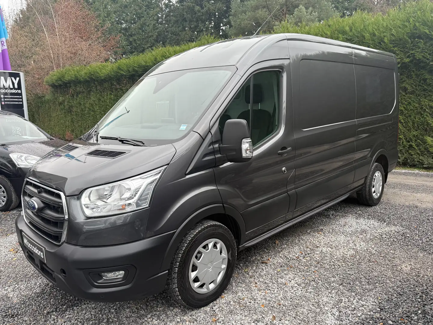 Ford Transit 2.0 TDCi L2H2 - EURO 6 d - TVA DEDUCTIBLE - A VOIR Gris - 1