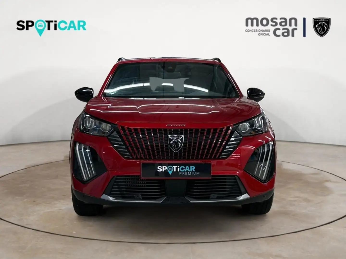 Peugeot 2008 1.2 PURETECH 100 ALLURE MIRROR LL17 RADAR AV AR Rojo - 2