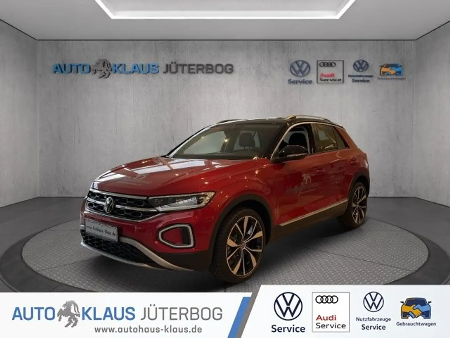 Volkswagen T-Roc Style 1.5 TSI*AZV*Garantie12/27*ACC*LED*19 Rot - 1