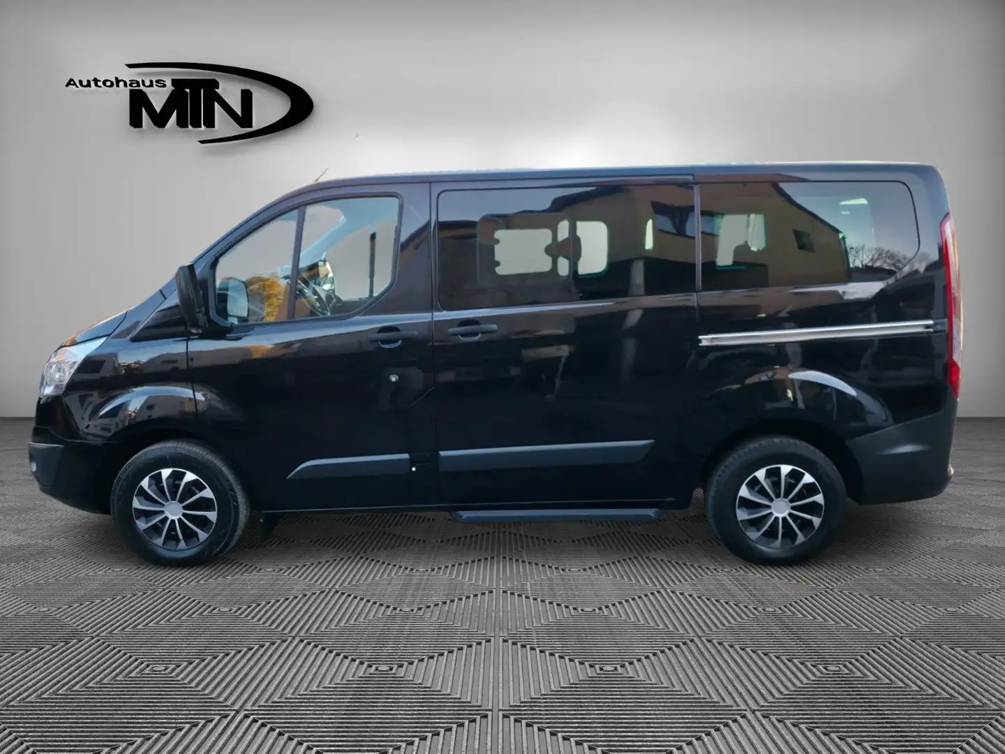 Ford Tourneo Custom 8.Stz 2xSchie.tür Klima Tempomat Schwarz - 2
