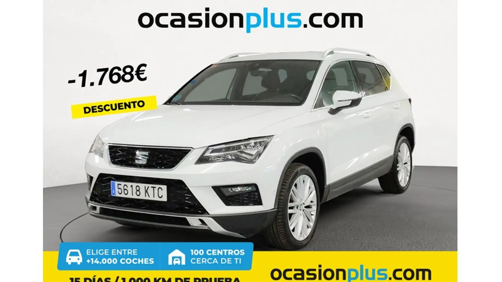 SEAT Ateca 2.0TDI CR S&S Xcellence 150 Blanc - 1