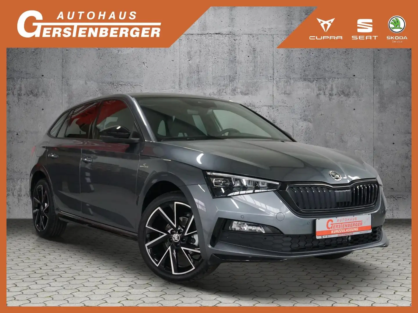 Skoda Scala Monte Carlo 1.5 TSI DSG LED/Smart-Link/PDC Grau - 1