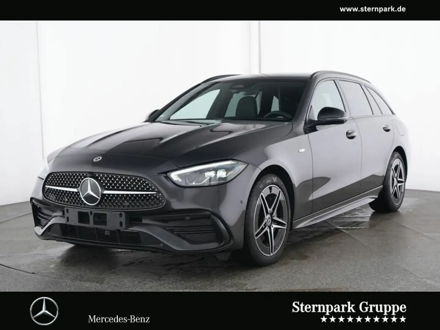 Mercedes-Benz C 300 C 300de T Edition-AMG AHK/Pano/Memory/Sound/360° Grau - 1