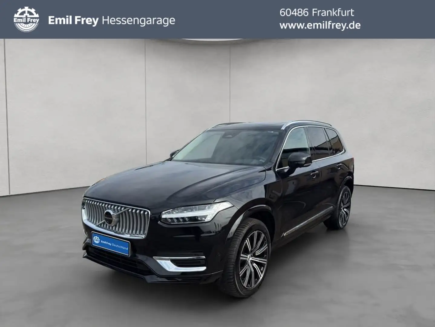 Volvo XC90 XC90 B5 AWD Plus-Bright 7S Glasd Standh 360° AHK Schwarz - 1