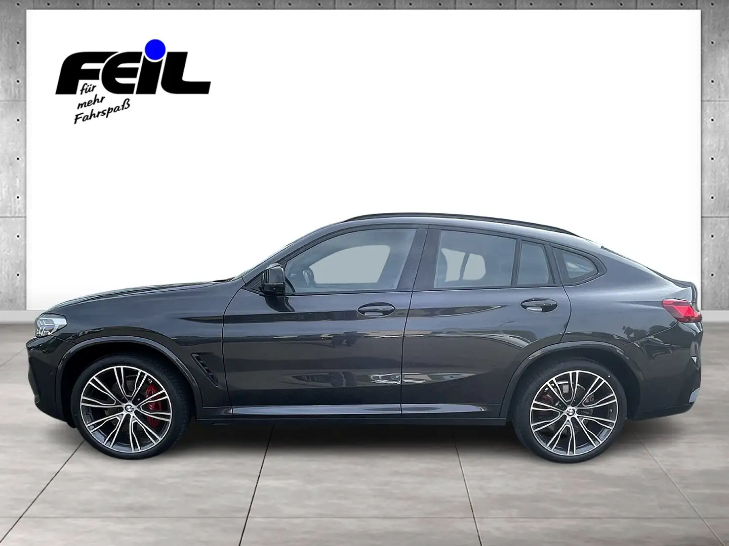 BMW X4 M 40d   Head-Up HK HiFi DAB LED WLAN RFK Shz Gris - 2