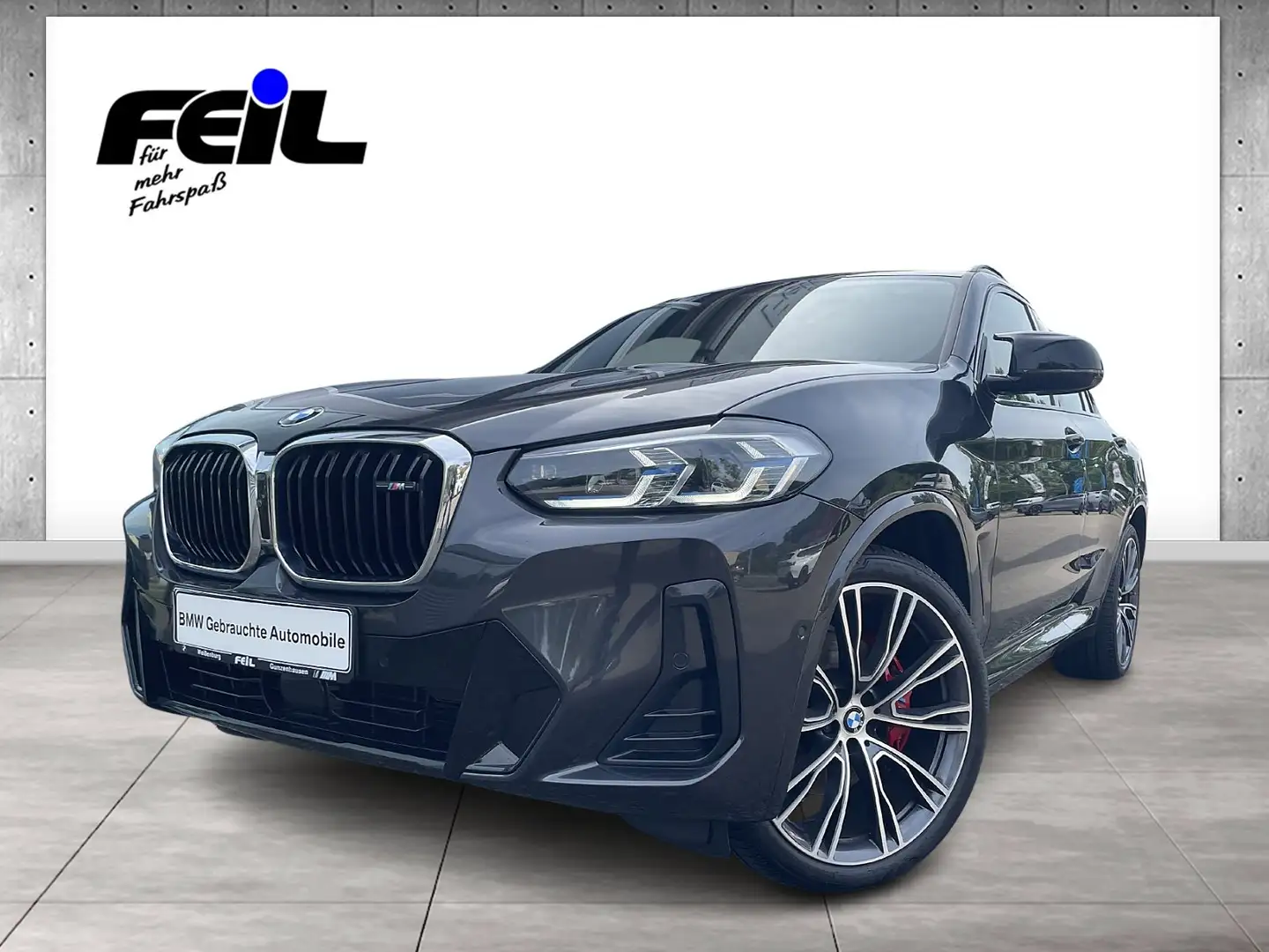 BMW X4 M 40d   Head-Up HK HiFi DAB LED WLAN RFK Shz Gris - 1
