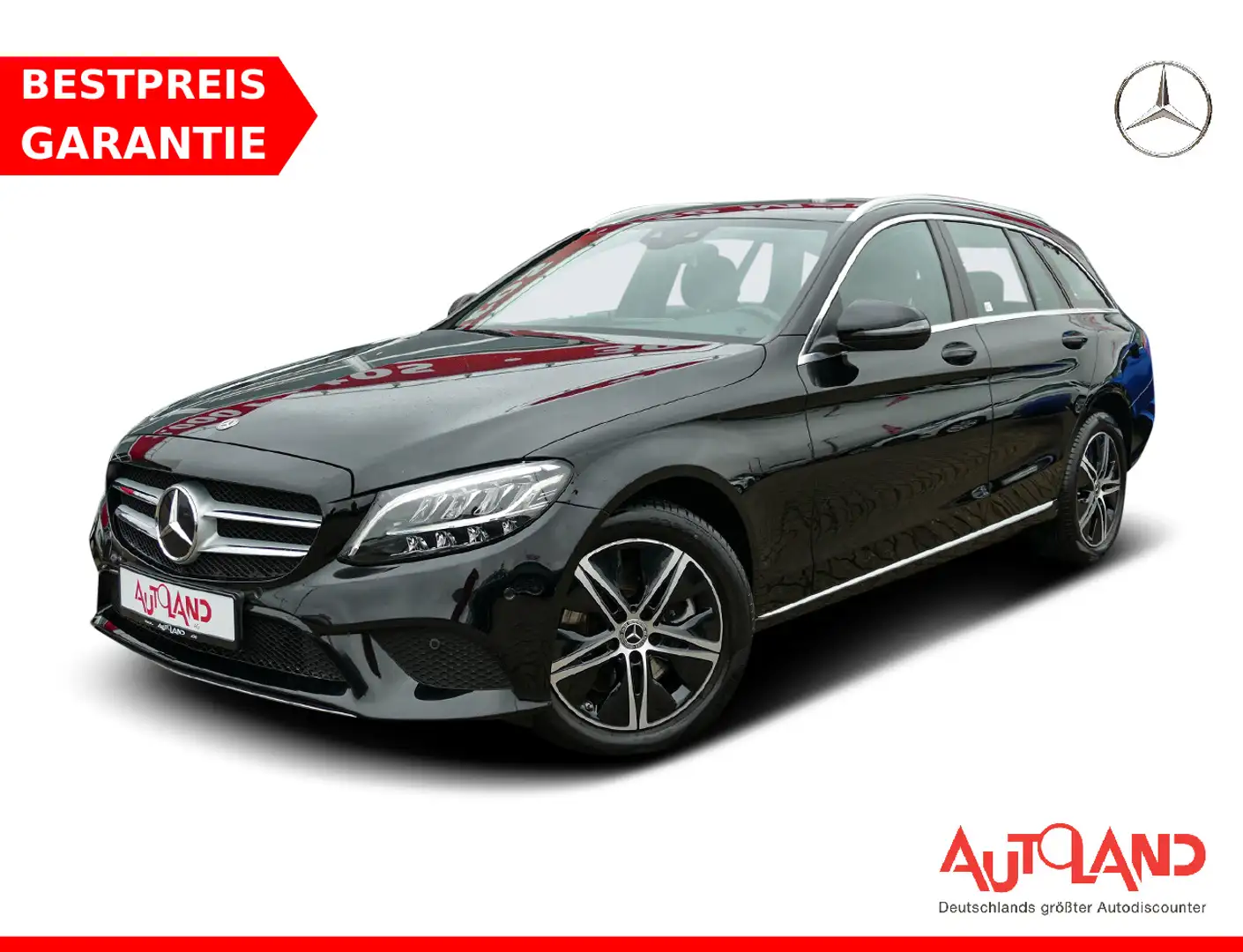 Mercedes-Benz C 300 C300d T-Modell 4Matic Avantgarde LED Navi ACC Nero - 1