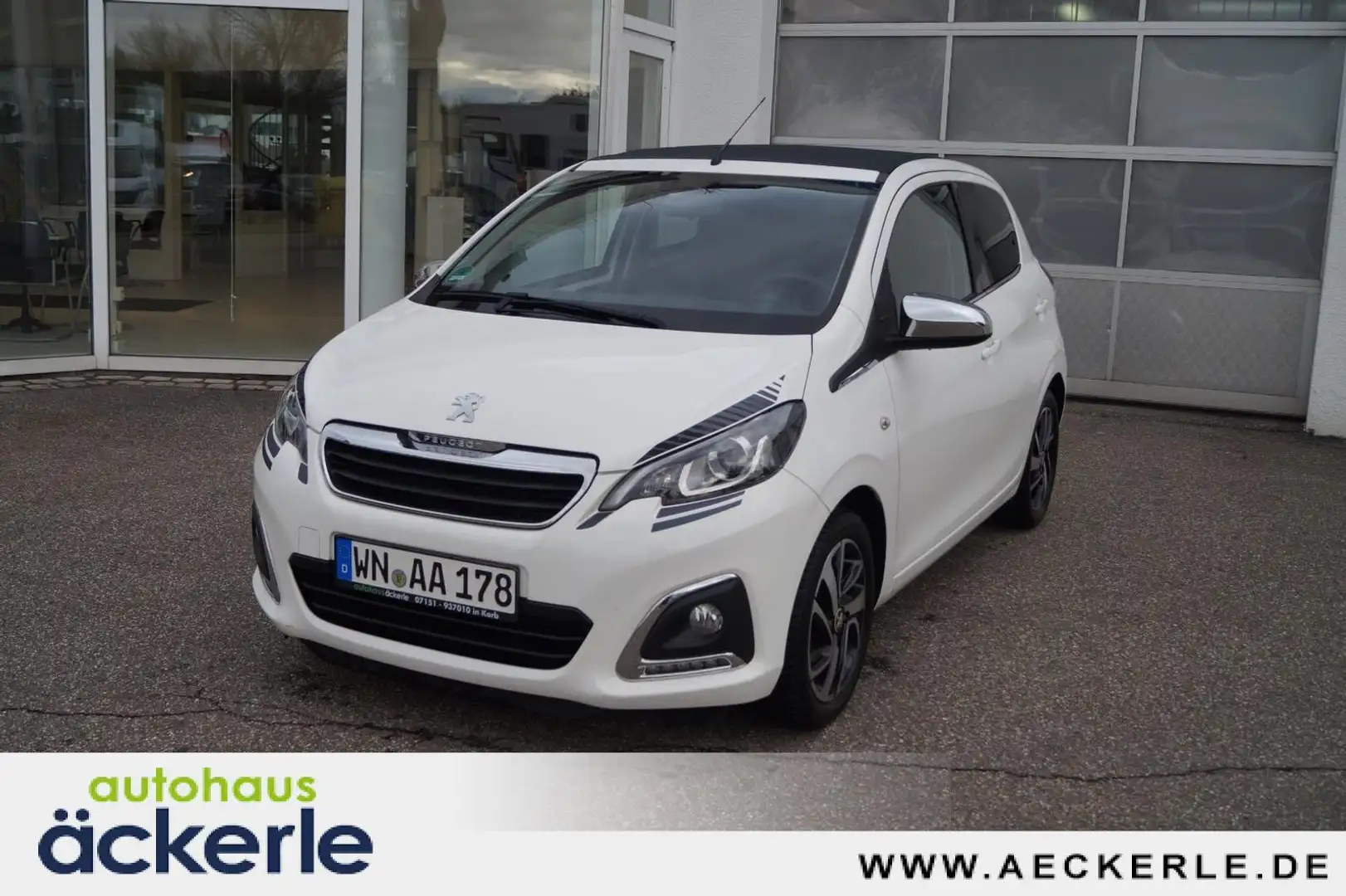 Peugeot 108 VTI TOP! Collection Blanc - 1