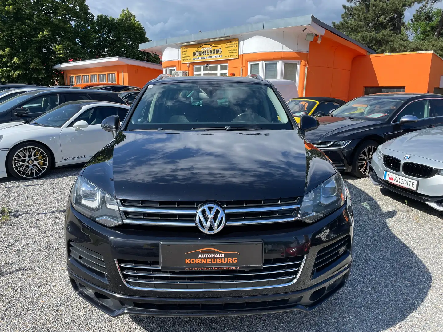 Volkswagen Touareg V6 TDI ///R-Line *AHV*Panoramadach*RFK*Navi*SzHg* Schwarz - 2