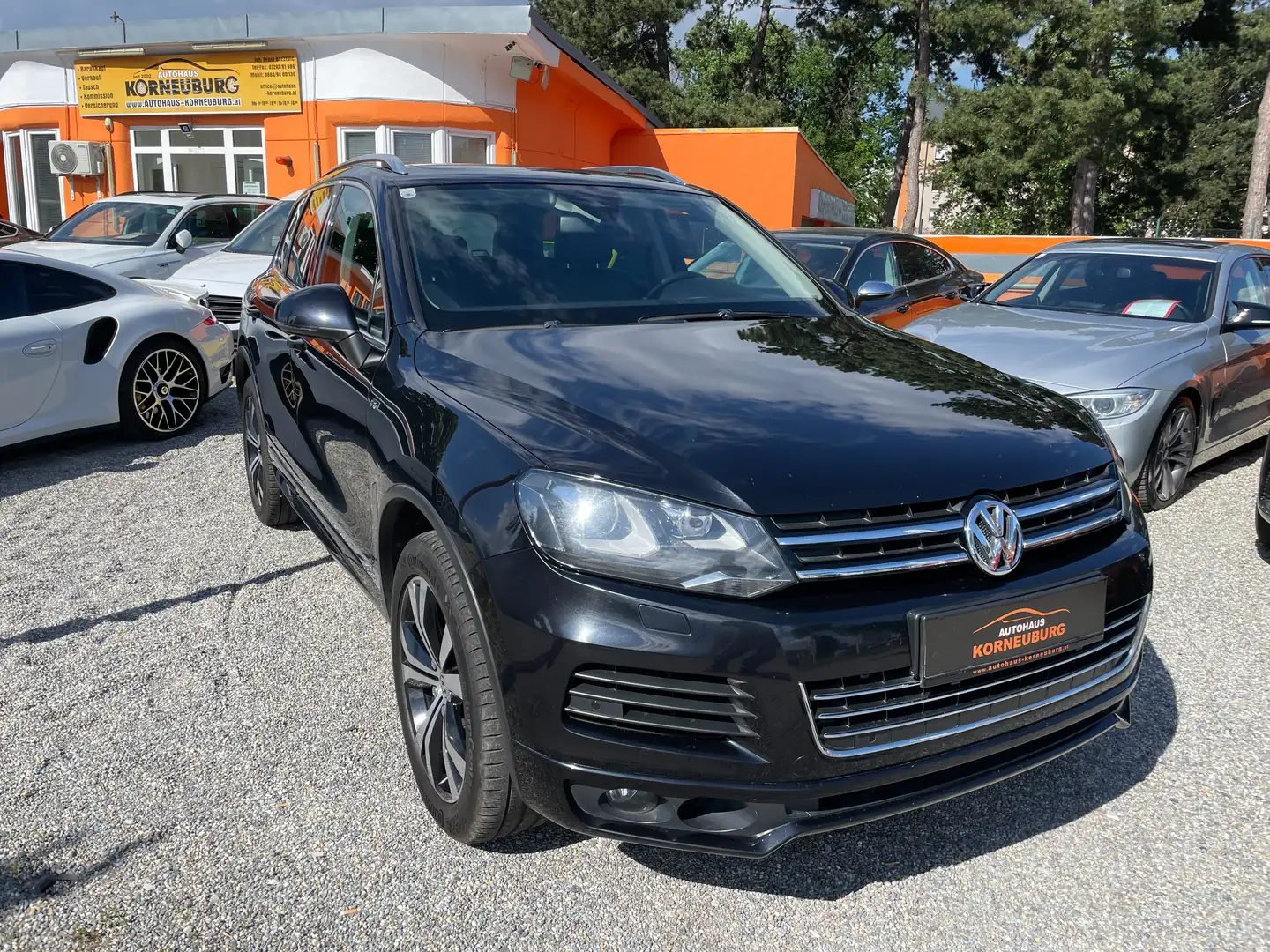 Volkswagen Touareg V6 TDI ///R-Line *AHV*Panoramadach*RFK*Navi*SzHg* Schwarz - 2