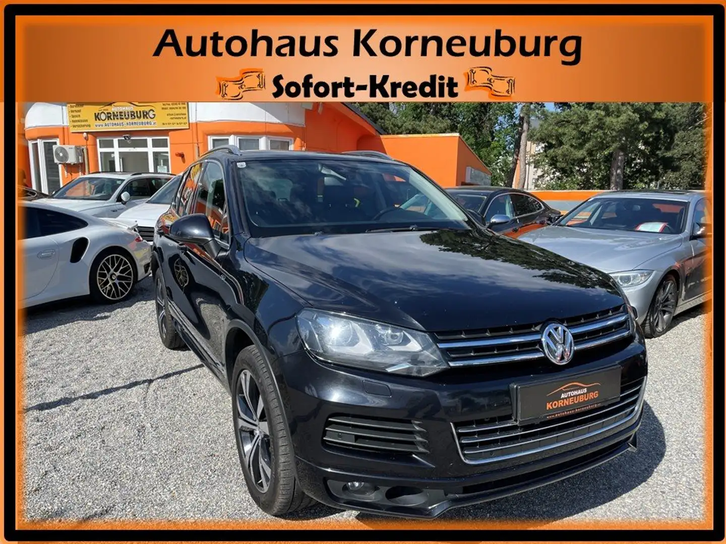 Volkswagen Touareg V6 TDI ///R-Line *AHV*Panoramadach*RFK*Navi*SzHg* Schwarz - 1