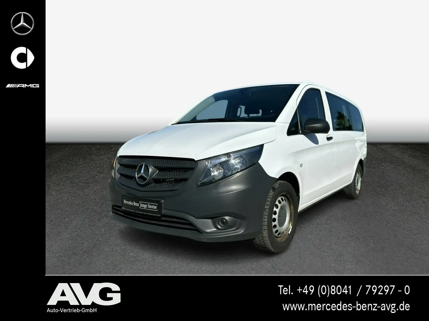 Mercedes-Benz Vito Vito 114 CDI Tourer 4x4 8-Sitzer 9G Navi Sitzhzg Weiß - 1
