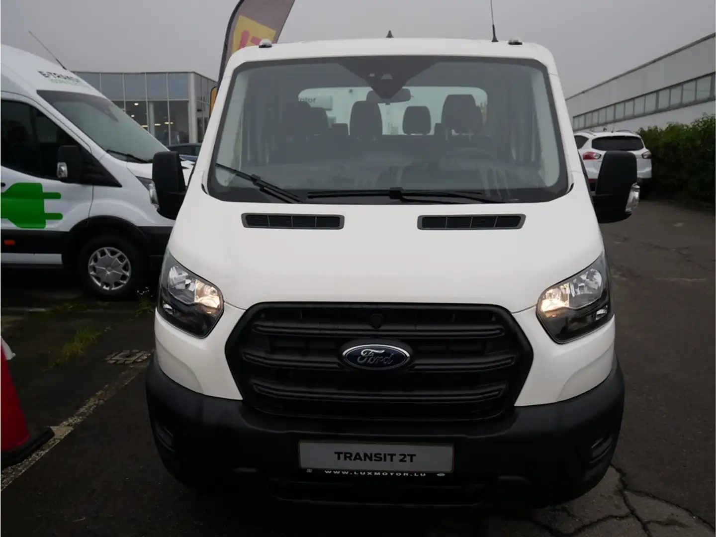 Ford Transit 350L Chassis double cabine L3 Trend mHEVM6 2.0 TDC Blanc - 1