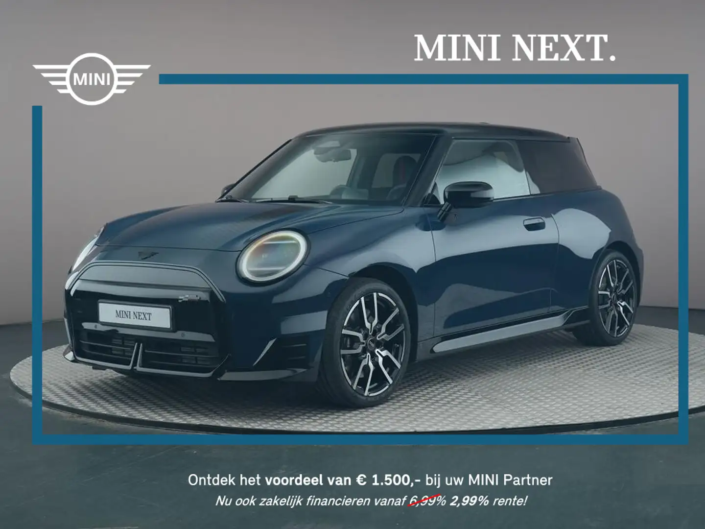 MINI John Cooper Works E Cooper M 40.7 kWh Blau - 1
