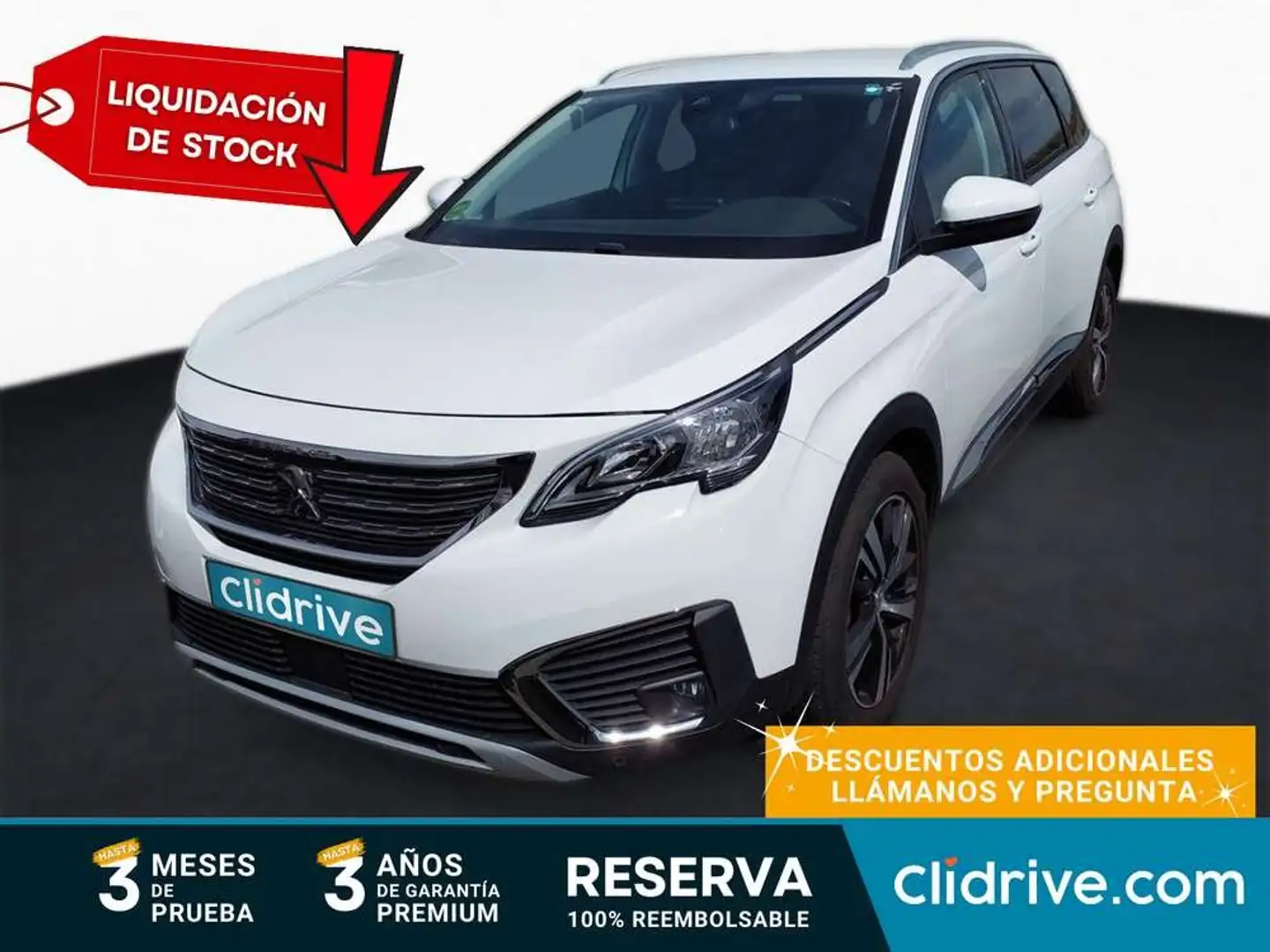 Peugeot 5008 Allure BlueHDi 96kW (130CV) S&S EAT8 Blanco - 1