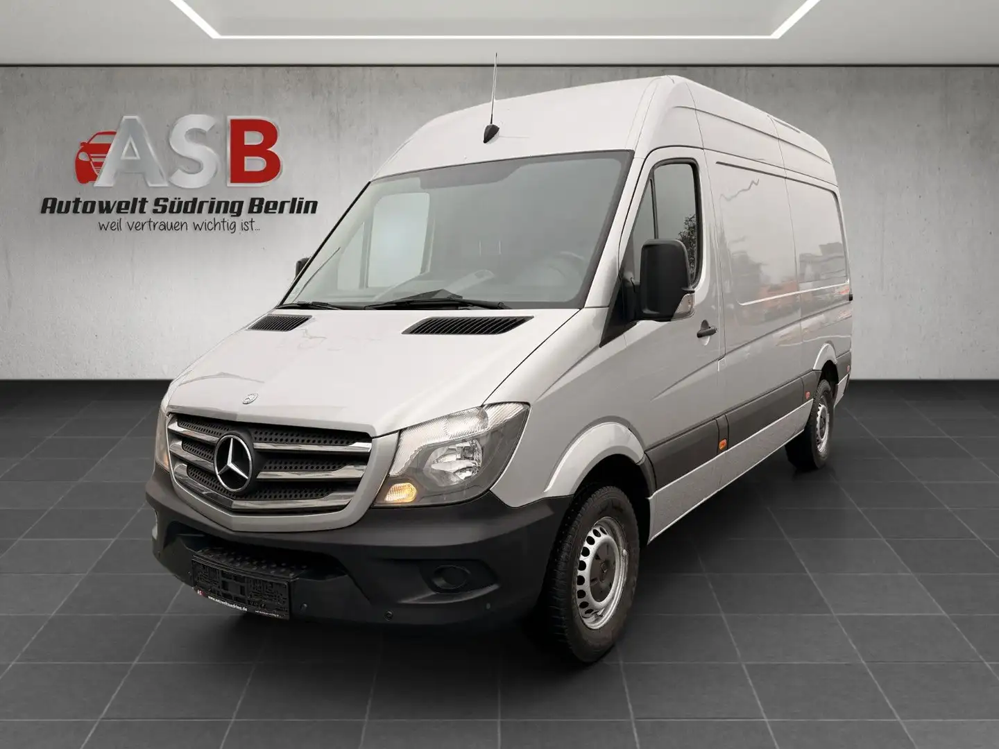 Mercedes-Benz Sprinter II Kasten 214/314 CDI Klima/PDC/L2H2 Silber - 1