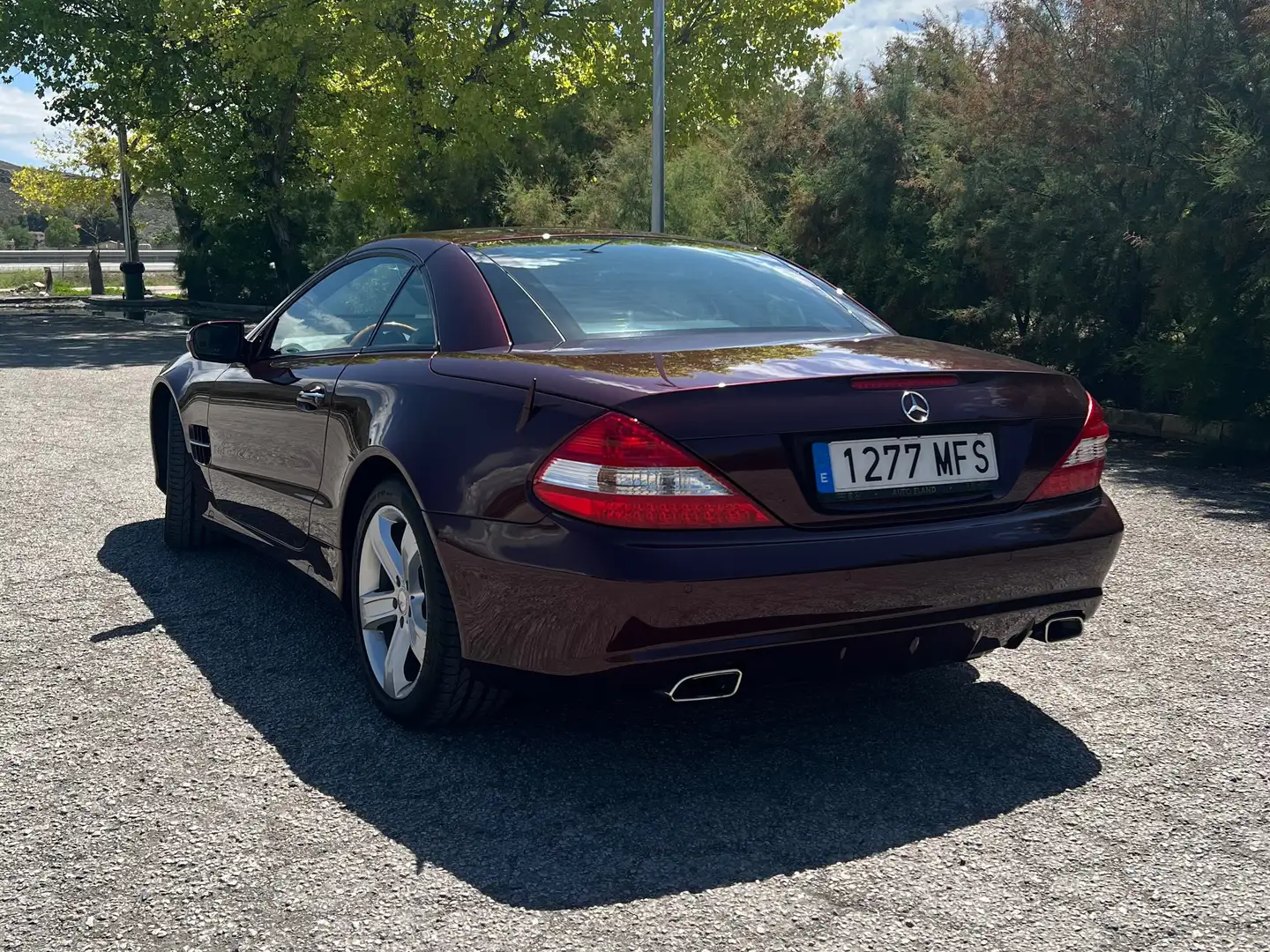 Mercedes-Benz SL 350 7G Rouge - 2