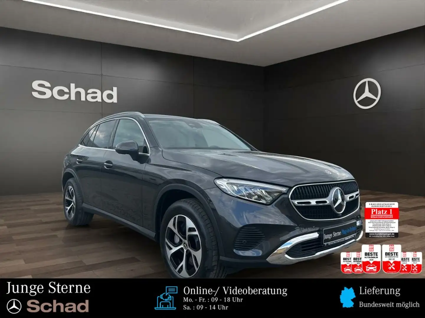 Mercedes-Benz GLC 300 GLC 300 e 4M AVANTG+LED+KAM+MEMORY+ASSIST+EASY-P Grigio - 1