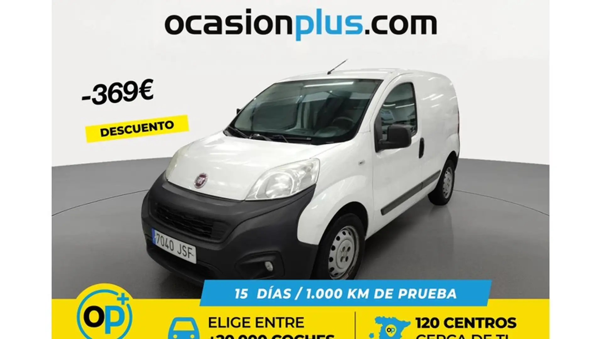 Fiat Fiorino Cargo 1.3Mjt Clase 2 70kW E5+ Weiß - 1