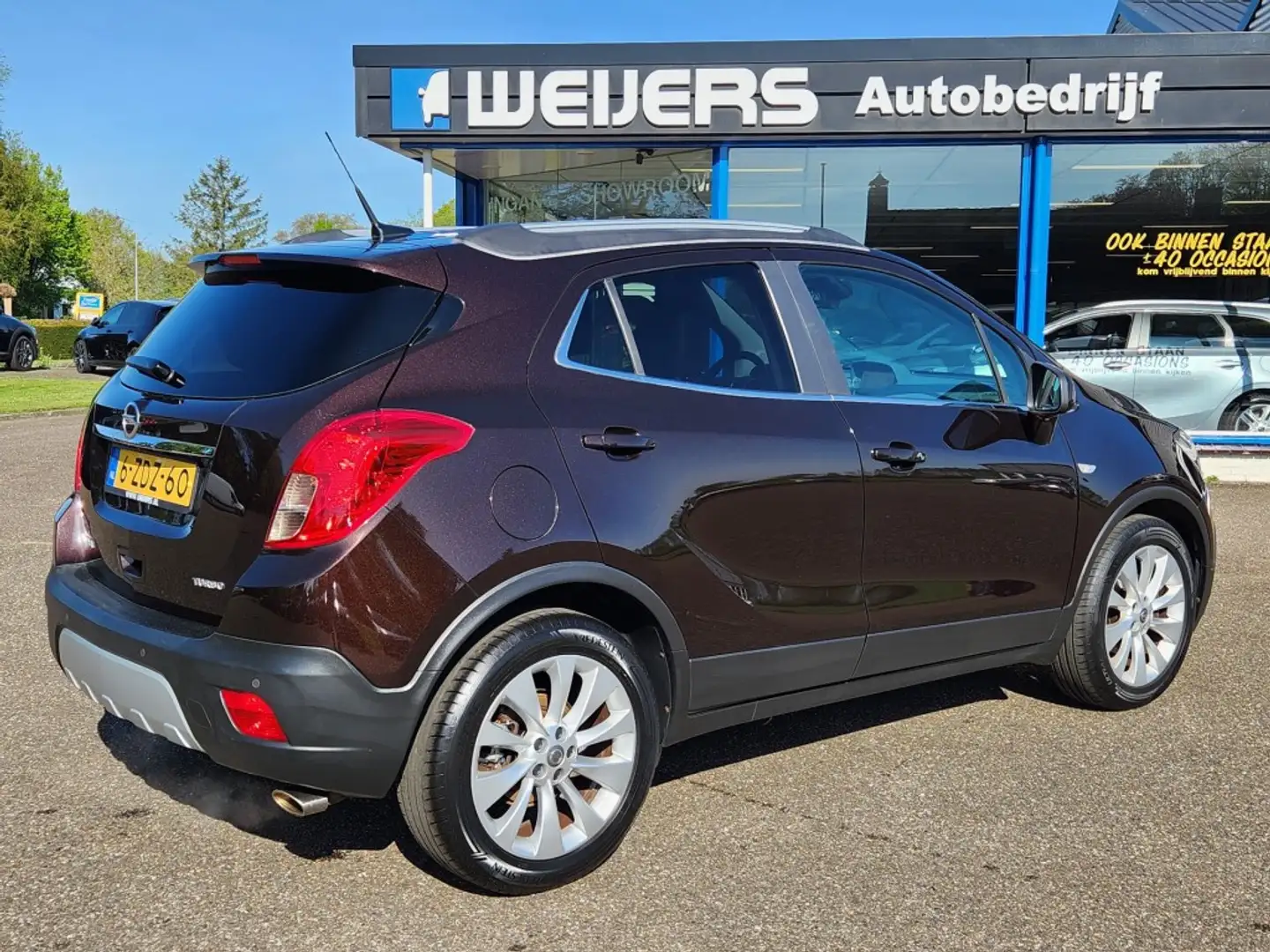Opel Mokka 1.4 Turbo Cosmo 140pk Leer, Camera, Clima, Navi, N Barna - 2