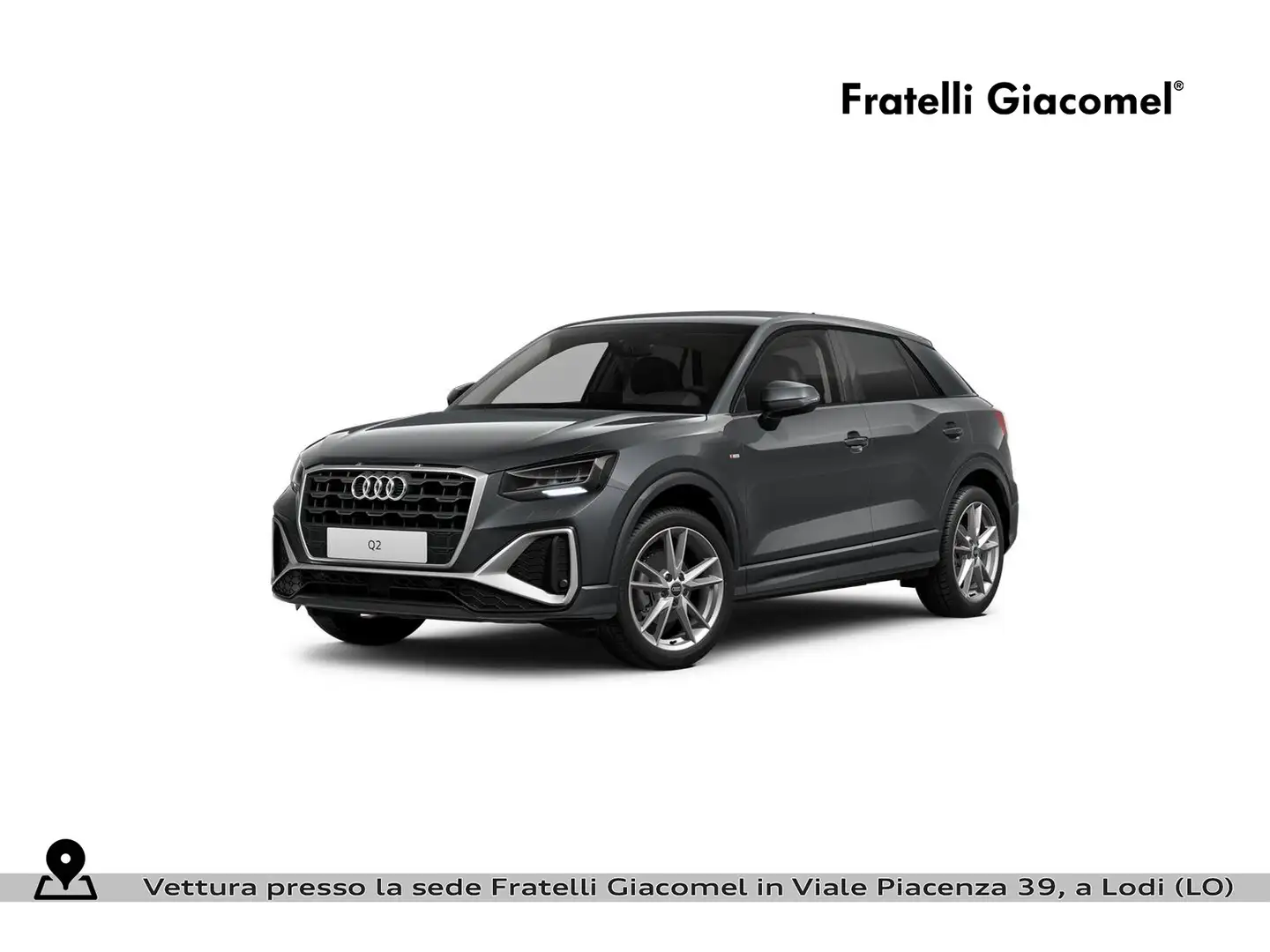 Audi Q2 30 2.0 tdi s line edition s-tronic Gris - 1