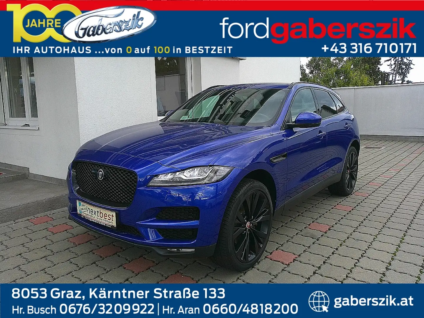 Jaguar F-Pace 25d AWD Portfolio Aut. Noir - 1
