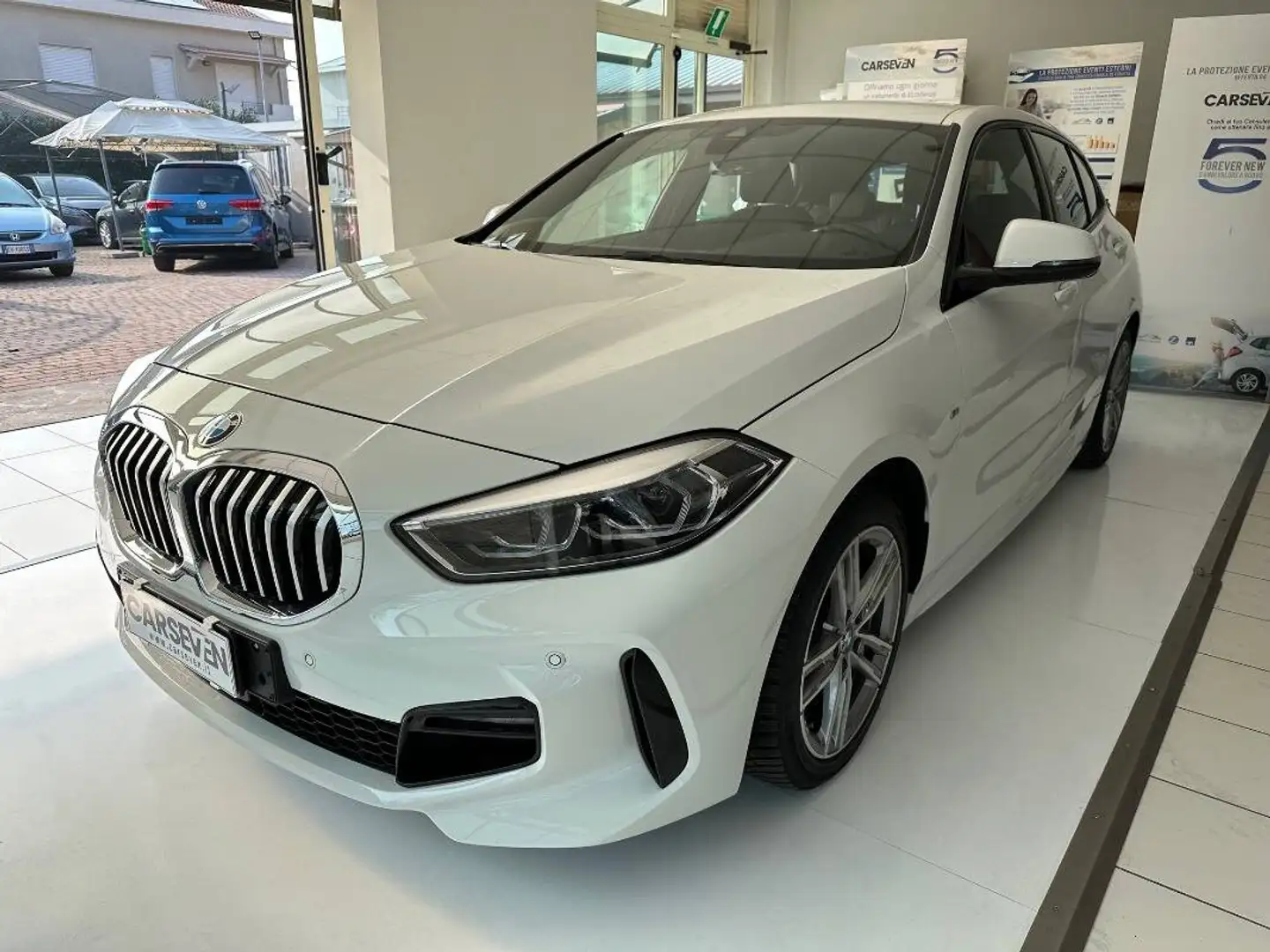 BMW 118 118i Msport 140cv Blanc - 1