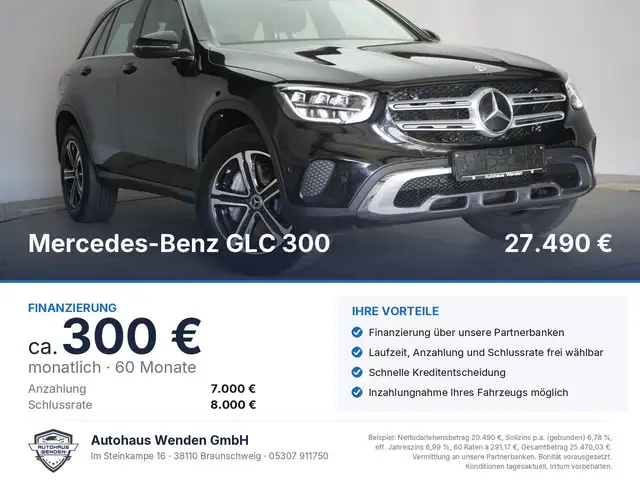 Mercedes-Benz GLC 300 e 4Matic 9G Tronic Temp/Kamera/AHK/Carpl