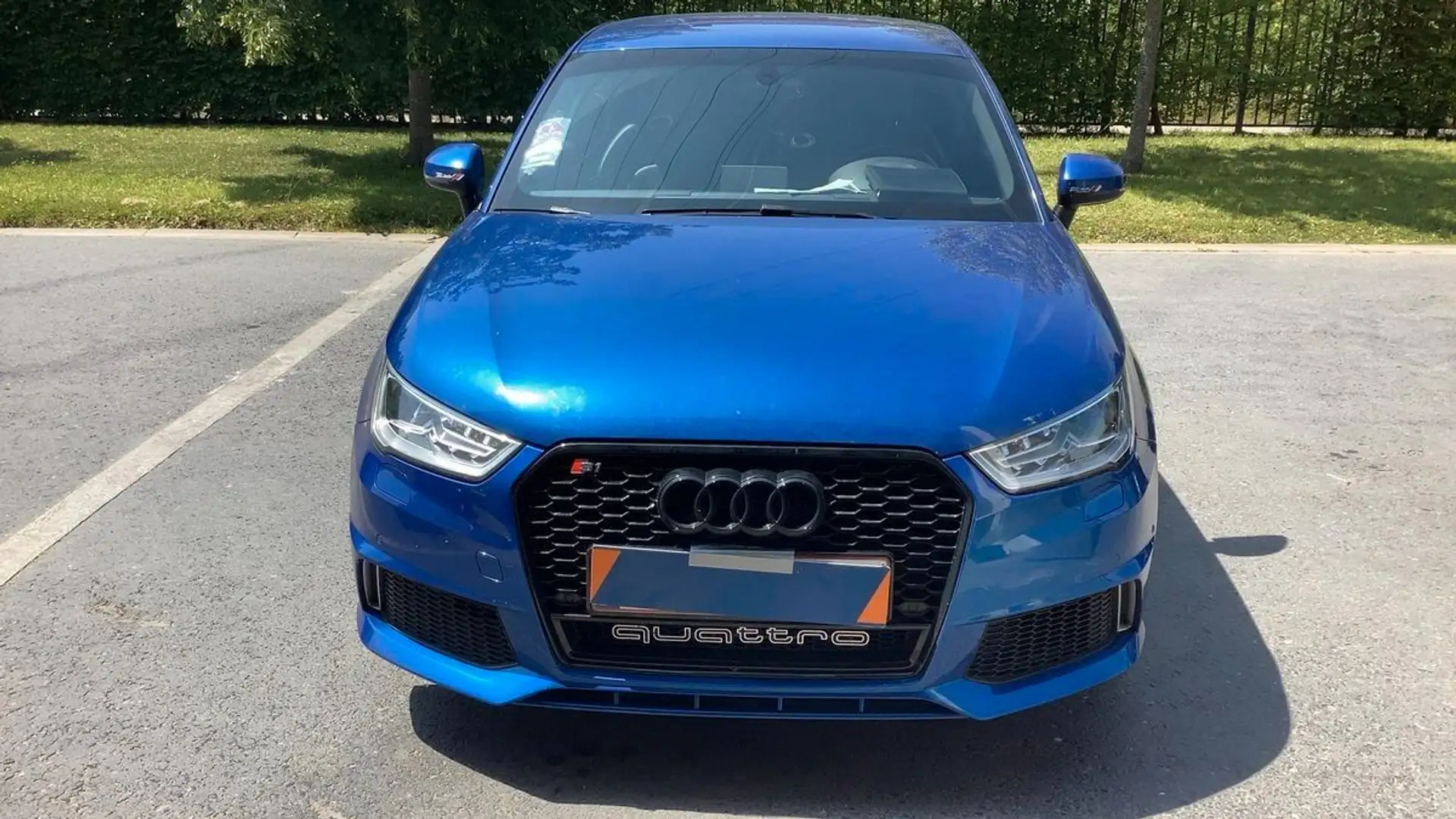 Audi S1 2.0 TFSI quattro +BI-XEN.+2.HAND+SCHALTER+NAV Blau - 1