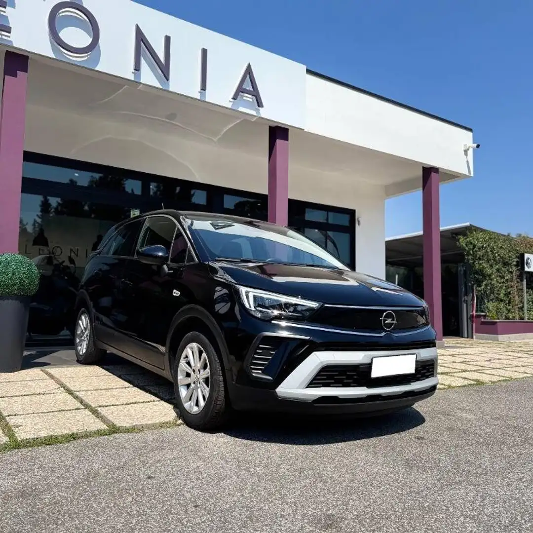 Opel Crossland X 1.2 Elegance s&s 83cv Nero - 1