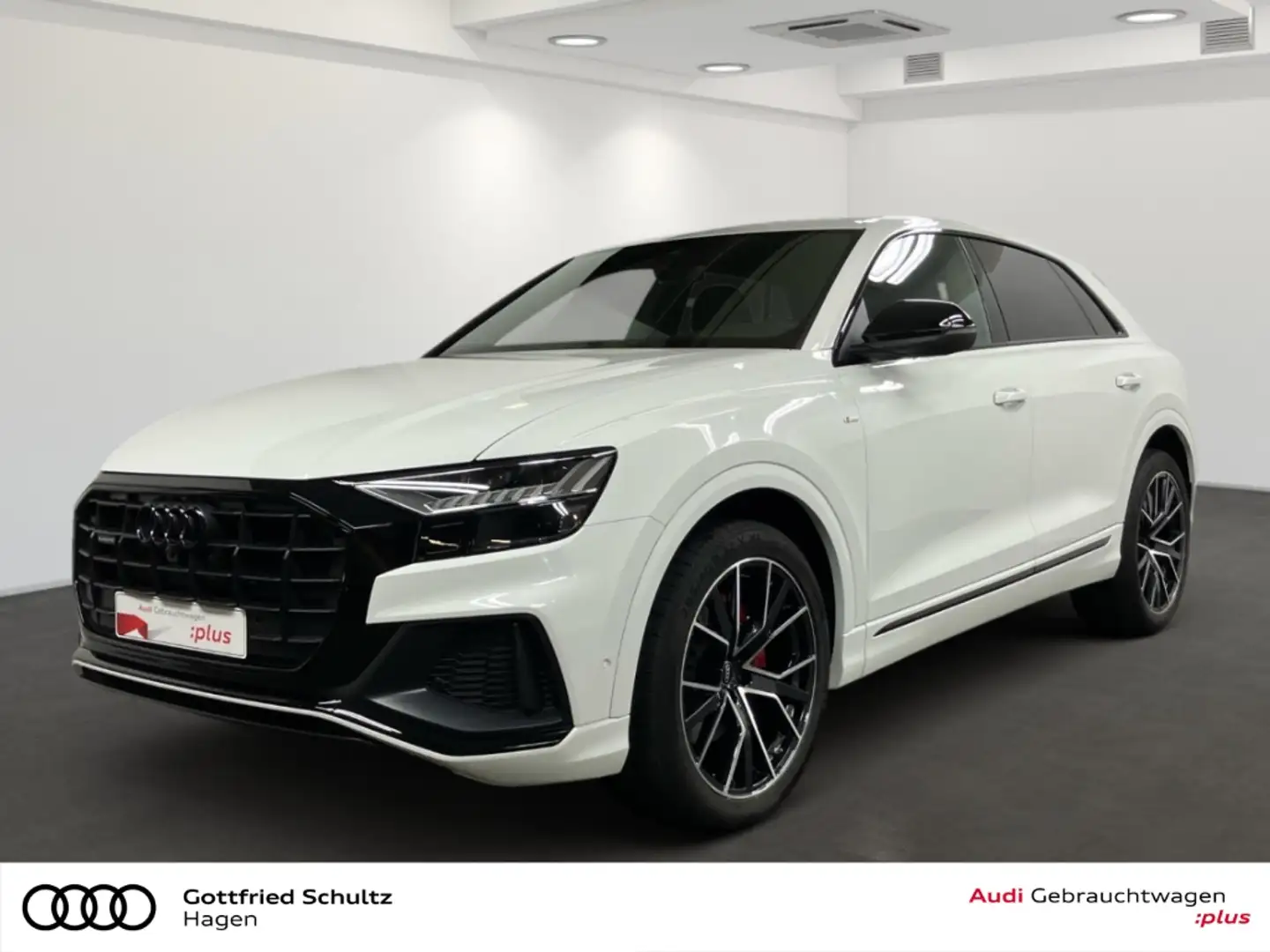 Audi Q8 50 TDI quattro tiptr. MATRIX NAV B&O LUFT S line Weiß - 1
