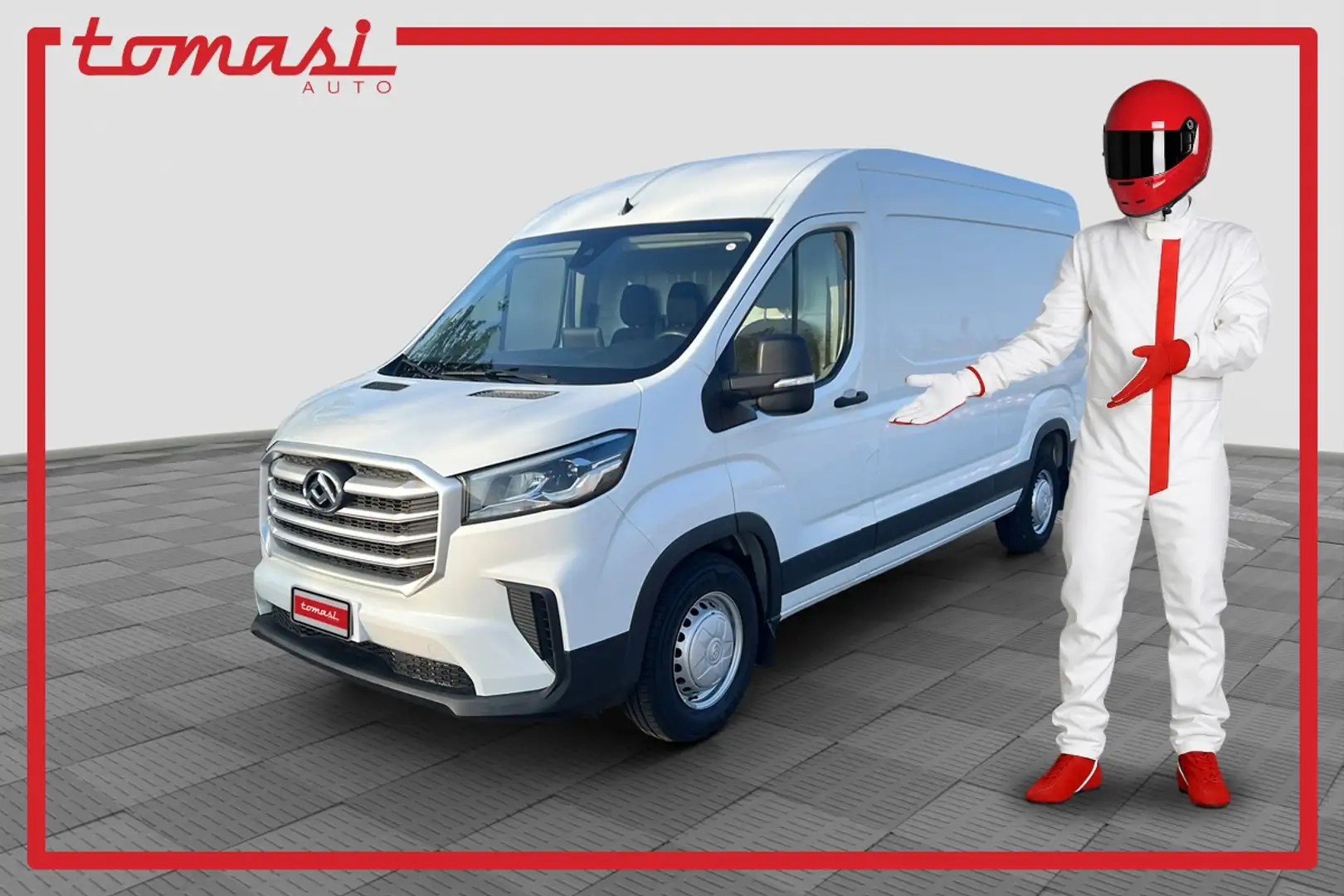 Maxus Deliver 9 Deliver9 2.0CRDI 150CV FWD PL-TM Furgone Weiß - 1