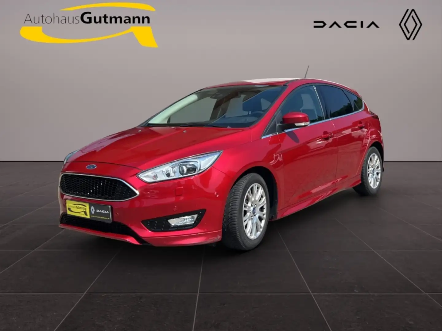 Ford Focus Titanium 1.5 EcoBoost Sportpaket Navi Leder Bi-Xen Rot - 1