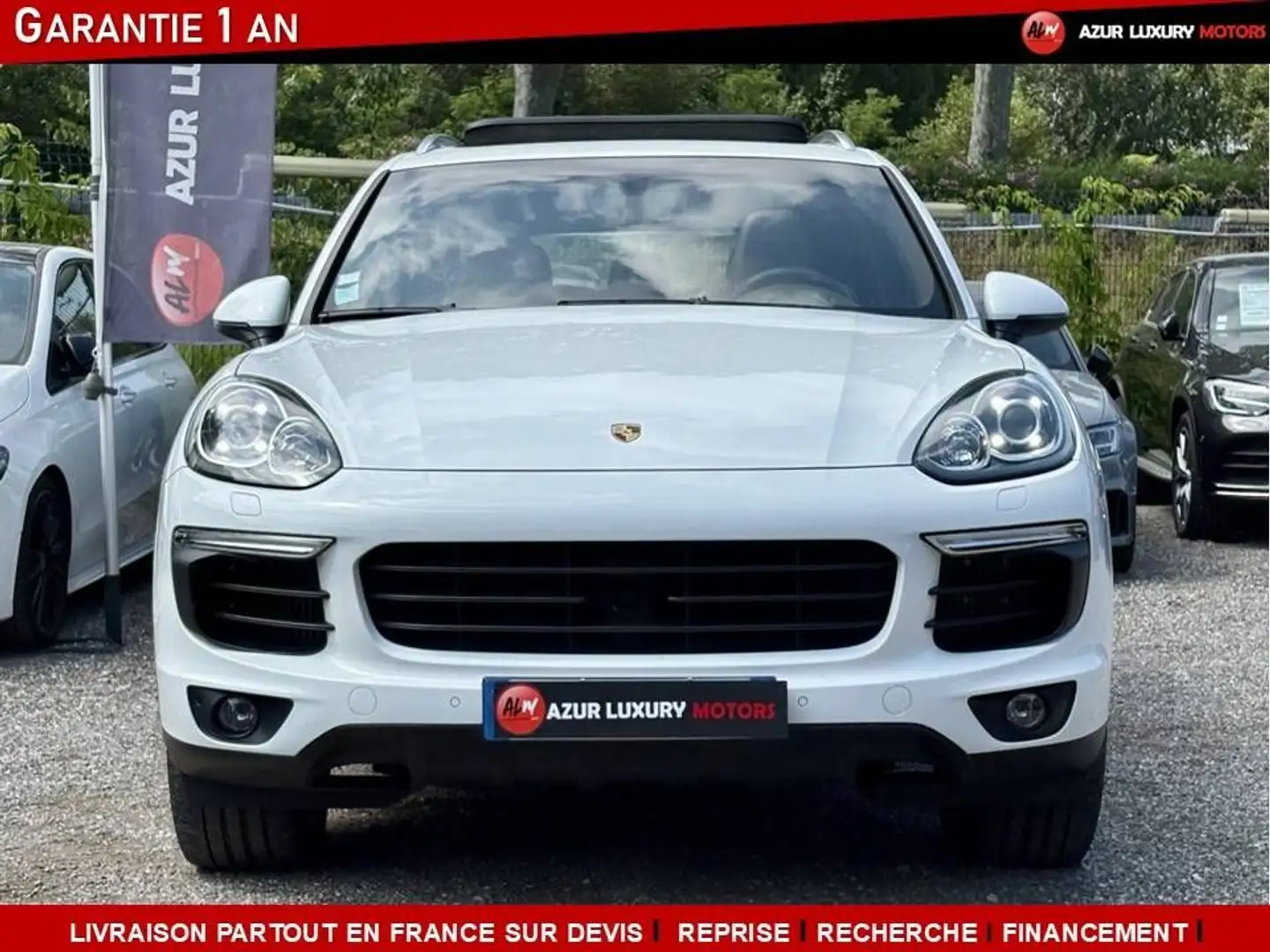 Porsche Cayenne II (2) 4.2 TDI V8 385CV TIPTRONIC Blanc - 2