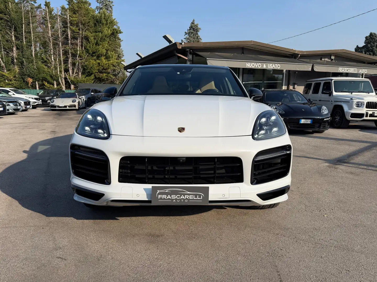 Porsche Cayenne Coupe 3.0 e-hybrid /tetto pasm/scarico/22"/pasm/ Bianco - 2