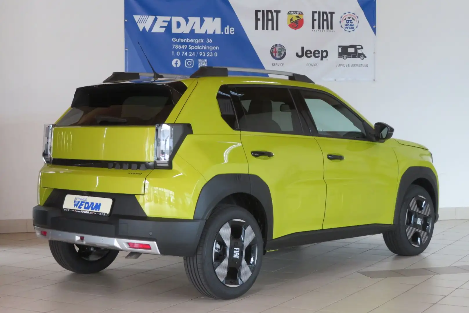 Fiat Grande Panda Hybrid 1.2 eDCT La Prima Gelb - 2