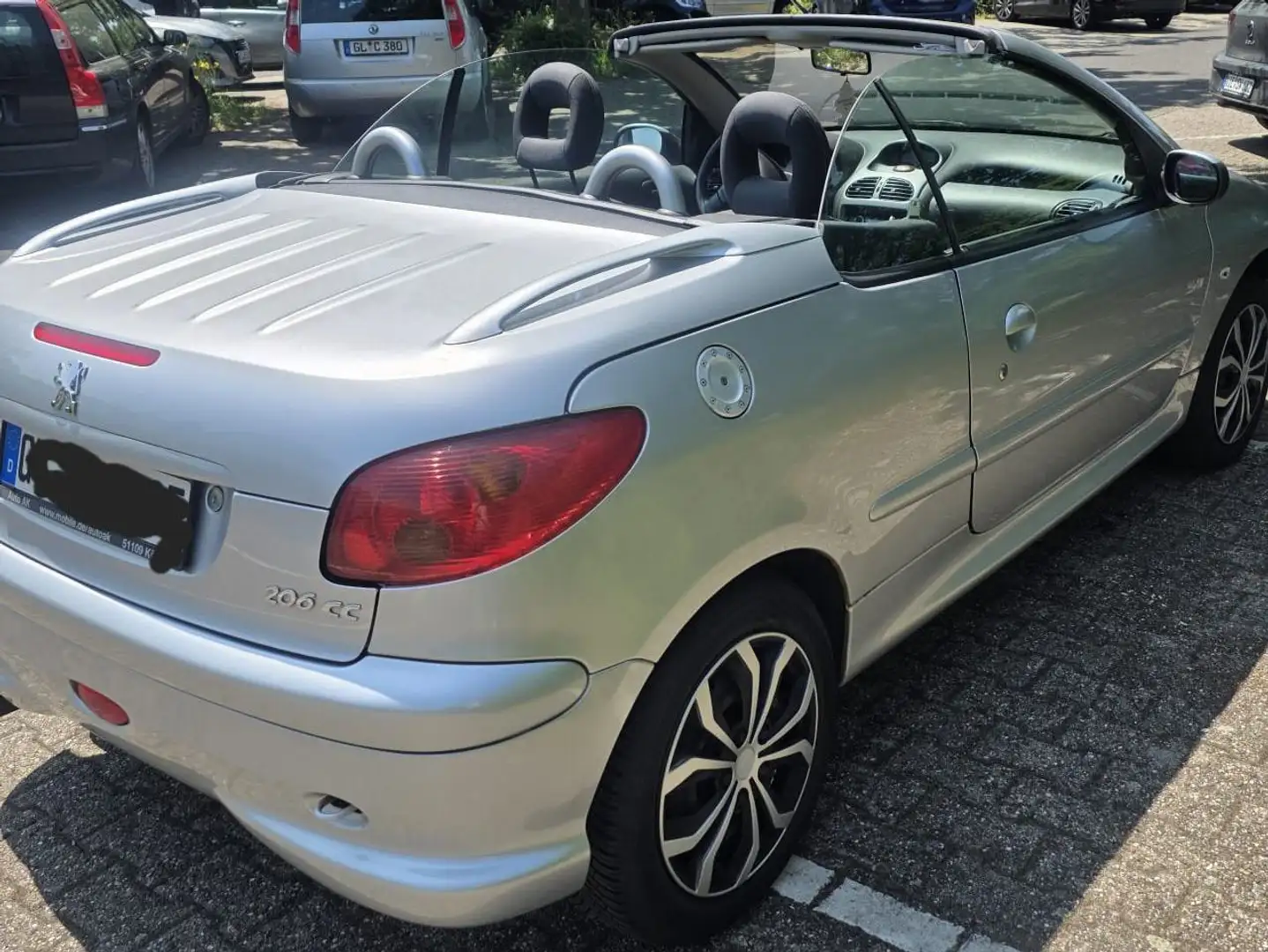 Peugeot 206 206 CC 110 Quiksilver Серебристый - 2