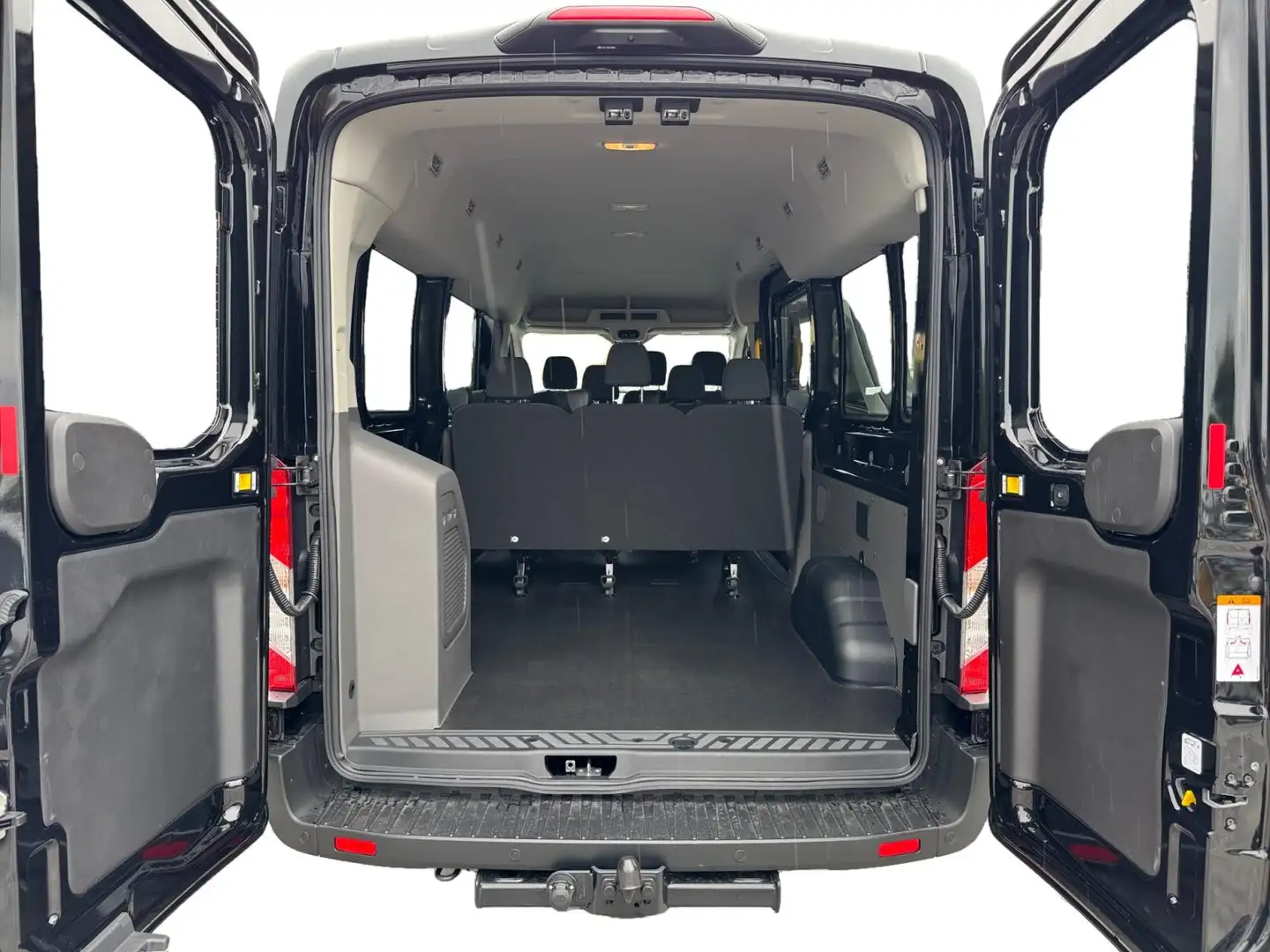Ford Transit Trend 350 L3H2 AT 9 Si Temp AHK 2xKlima Kam PDC... Schwarz - 1