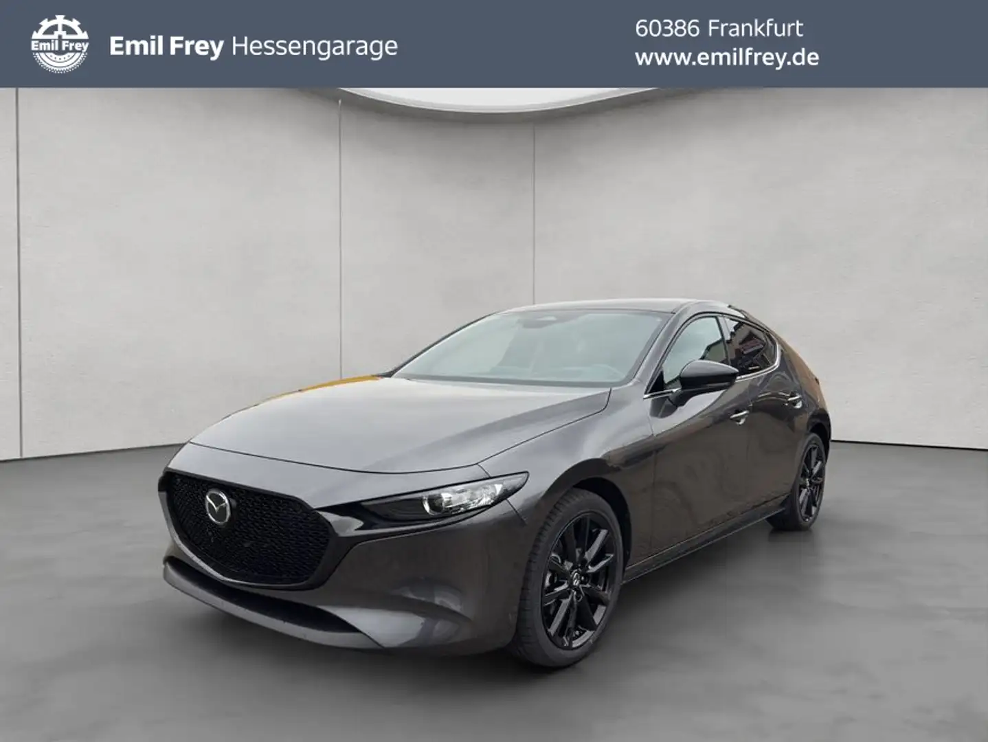 Mazda 3 e-SKYACTIV-X AWD 186 M HYBRID Aut. HOMURA 137 kW Grijs - 1