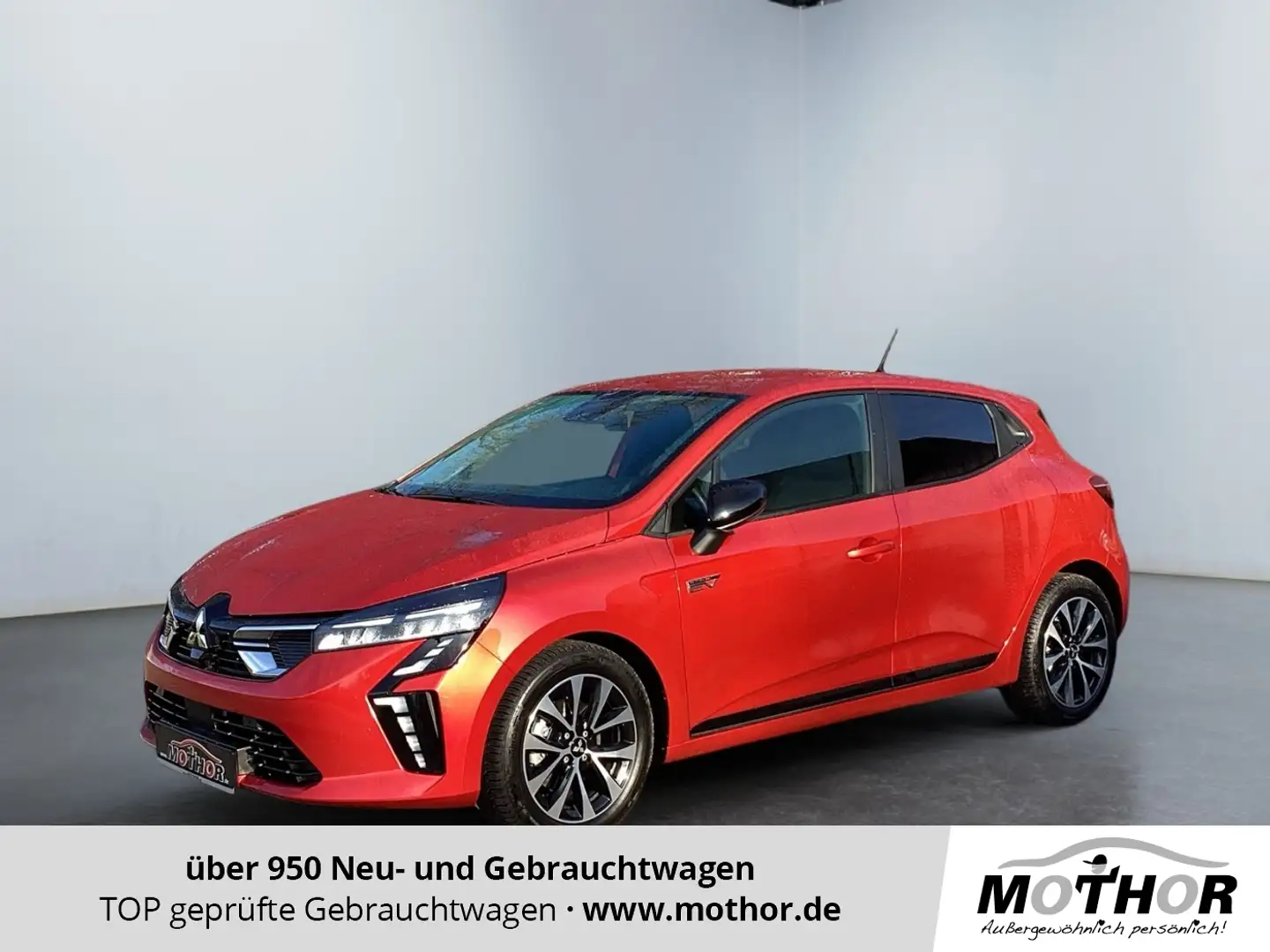 Mitsubishi Colt Hybrid PLUS 1,6 l Benziner AT Spurhalteass. Rot - 1