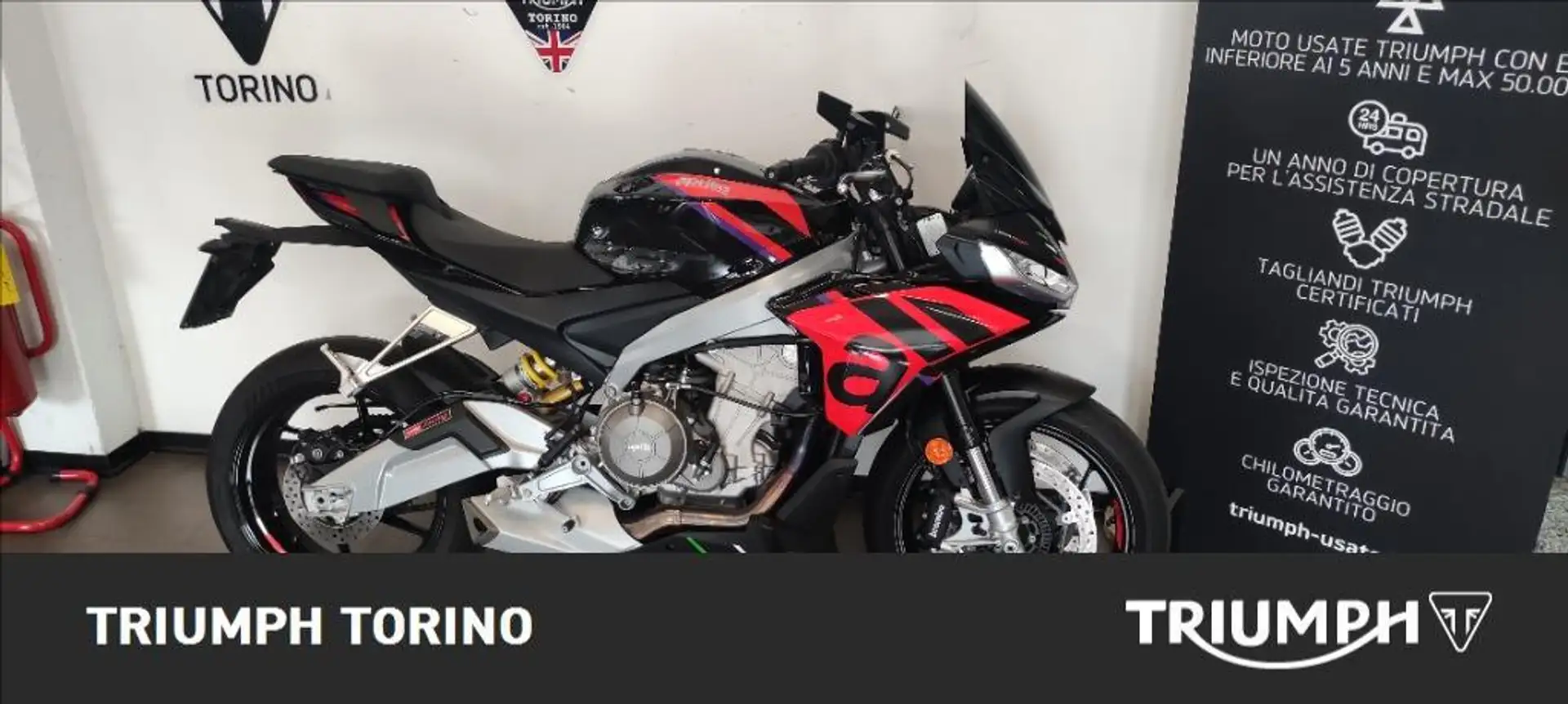 Aprilia Tuono Factory Abs Gris - 1