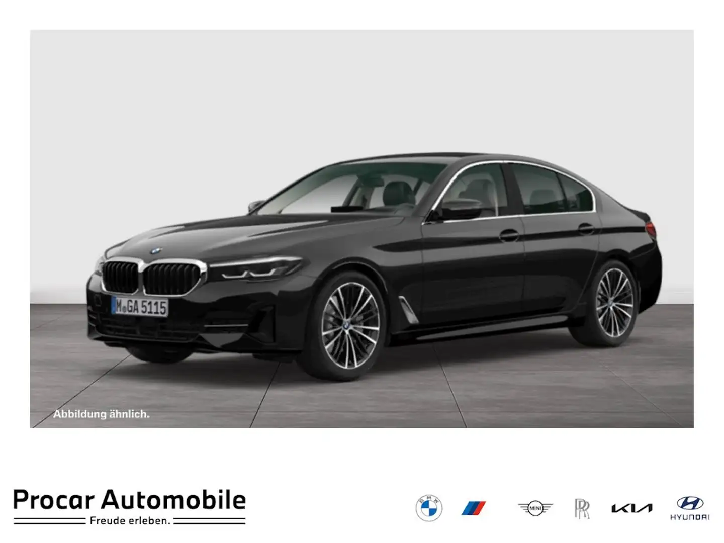 BMW 520 d DA ACC PA RFK Standh. DAB Lhz Shz Schwarz - 1