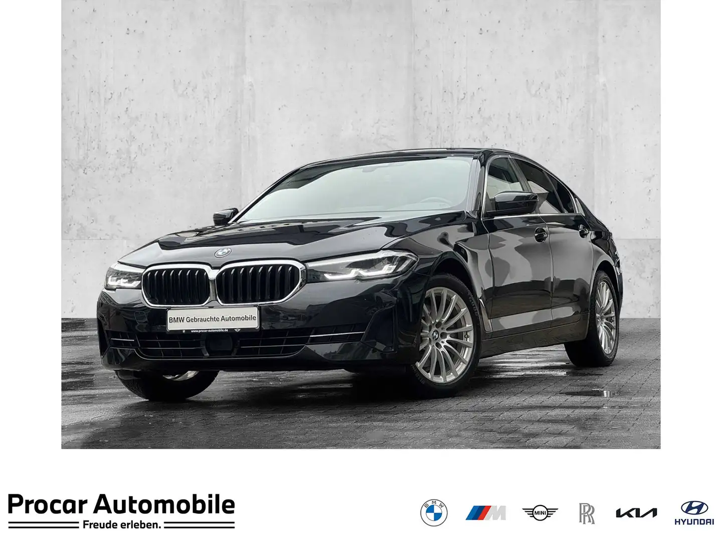 BMW 520 d DA ACC PA RFK Standh. DAB Lhz Shz Nero - 1