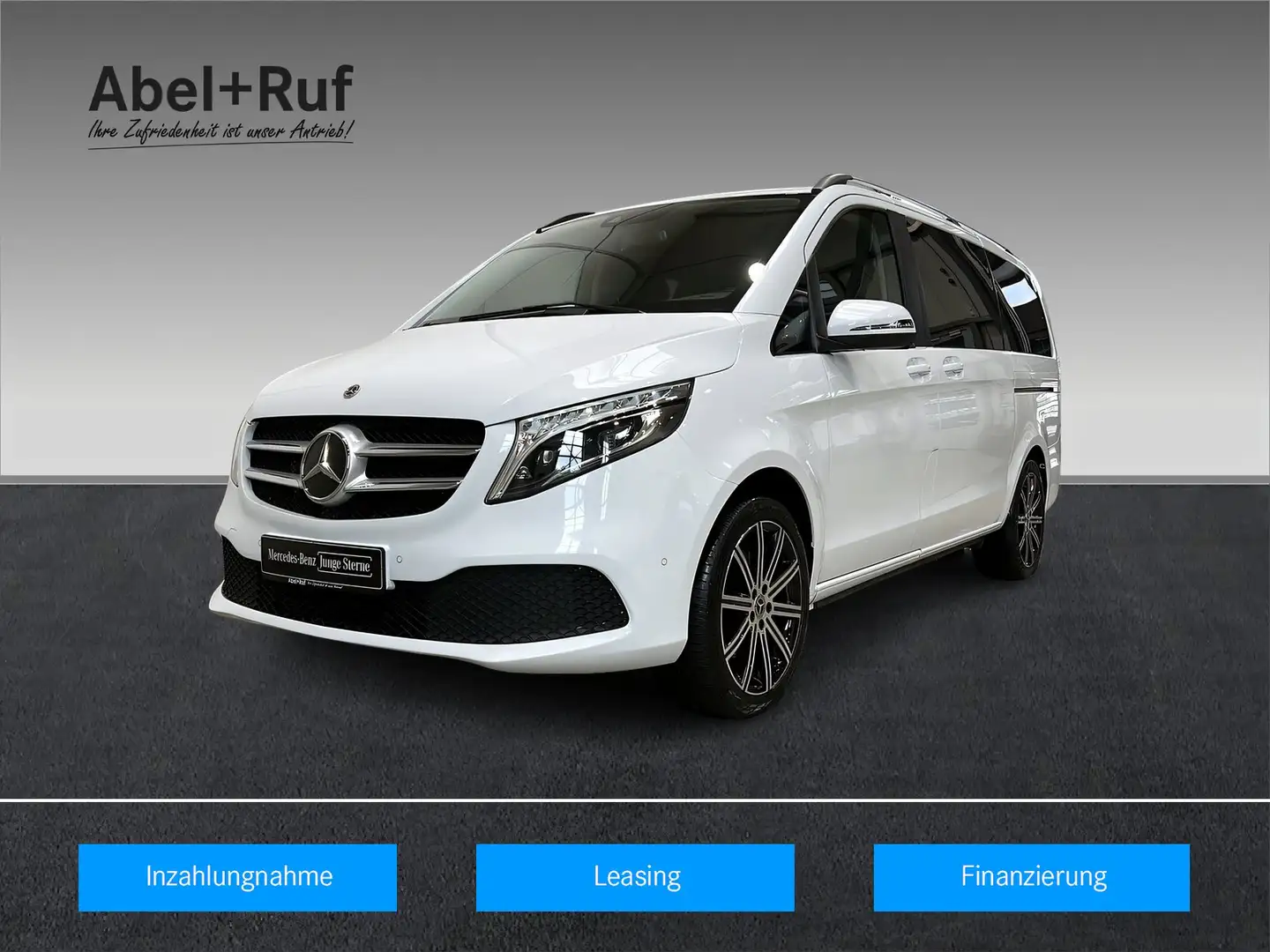 Mercedes-Benz V 250 d 4M Lang EDITION+Kamera+Ambi+TotW+DAB+AHK Weiß - 1