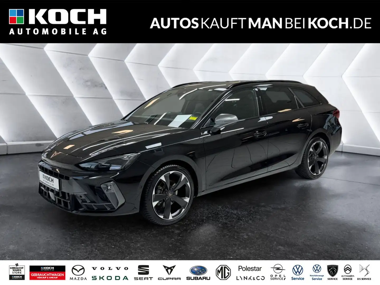CUPRA Leon ST 1.5 eTSI DSG TOTWINK NAVI LED KLIMAAUT Schwarz - 1