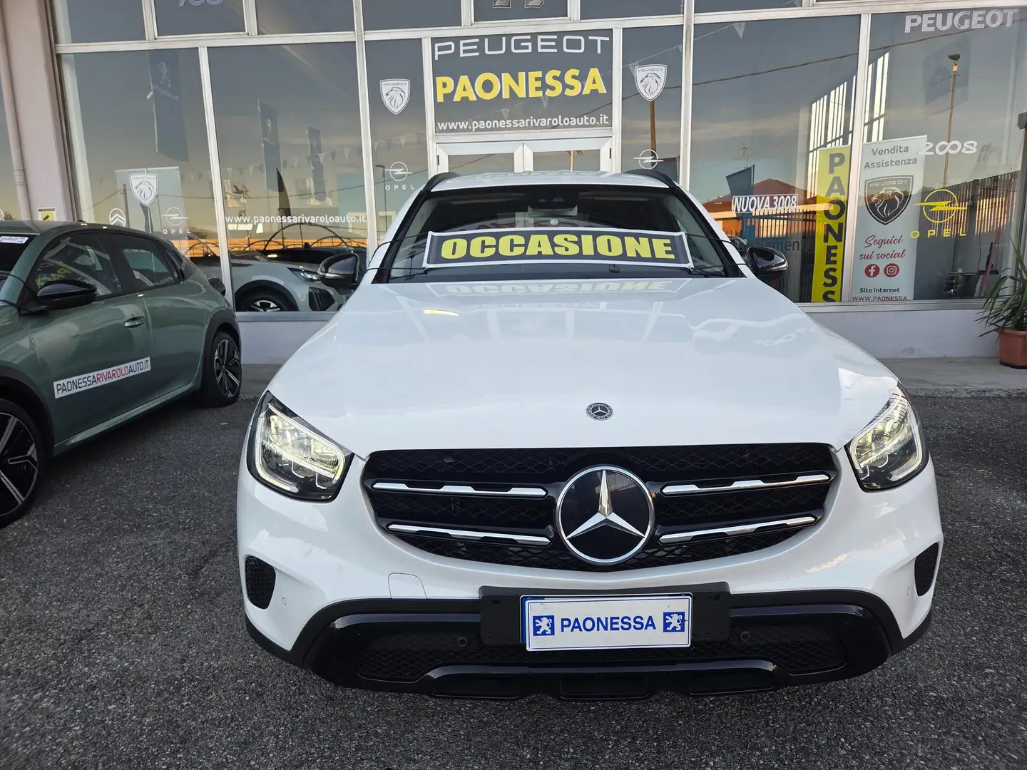 Mercedes-Benz GLC 300 GLC Premium Plus 4matic auto NO OBBLIGO FINANZ. Bianco - 2