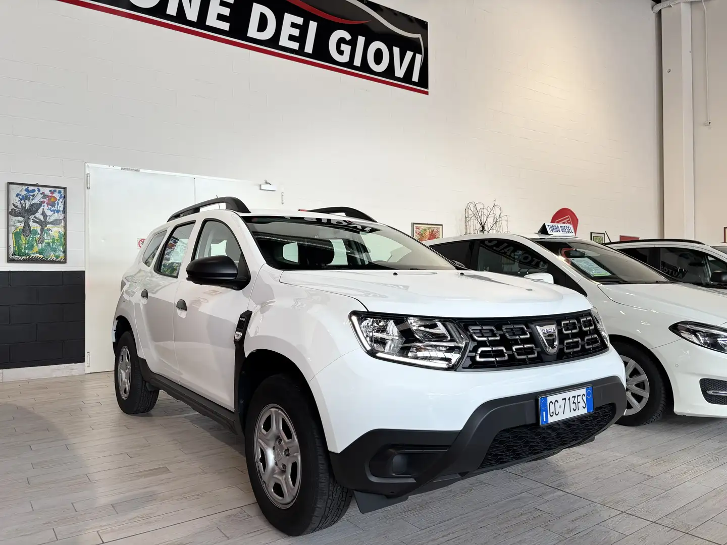 Dacia Duster 4X4 1.5 115 CV BLUE DCI KM.CERTIFICATI EURO 6DTEMP Weiß - 2